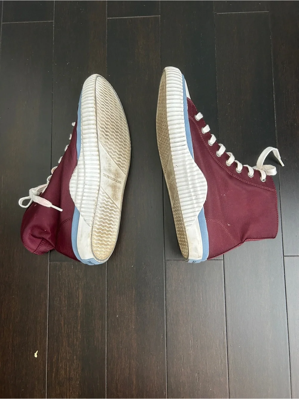 Calvin Klein Men's High-Top Sneakers - Burgundy